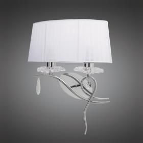 M5276/L  Louise Crystal Wall Lamp 2 Light